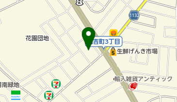 ヘアーオブドレスの地図画像