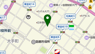 雀荘・ジャンハートの地図画像