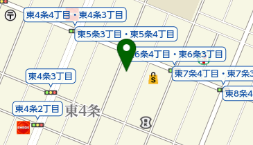 株式会社北開水工コンサルタント旭川支店の地図画像
