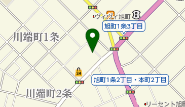 ポテト調剤薬局旭町店の地図画像