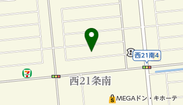 塗装工房十勝の地図画像