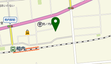 相内青果倉庫の地図画像