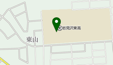 岩見沢東高校 職員室の地図画像