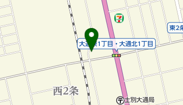 道北部品商会の地図画像