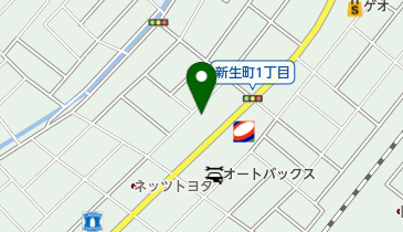 ジーベック登別店の地図画像