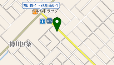 花川ルル動物病院の地図画像