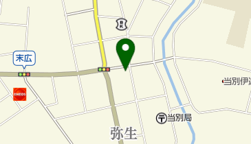 焼肉なんこう園当別店の地図画像