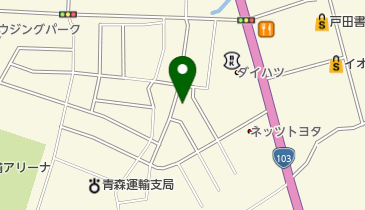 美容室earの地図画像