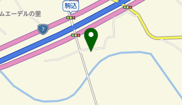 髪サロンの地図画像