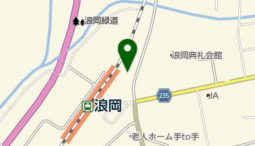 佐々木理容院の地図画像