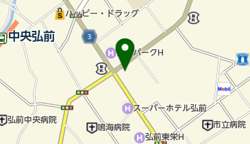 大栄総合学院弘前校の地図画像