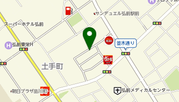 大町整体療術院の地図画像