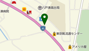 まるまつ 八戸店の地図画像