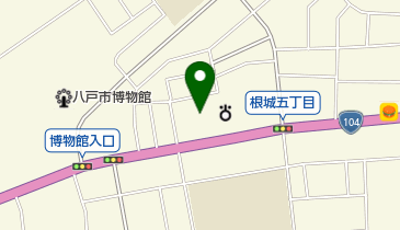 青森地方法務局八戸支局 総務課の地図画像