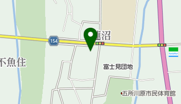 五所川原第一高等学校 剣道場の地図画像