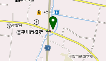 ピザ・テン・フォー青森平賀店の地図画像