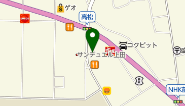 ドッグサロンクゥドゥシュシュの地図画像