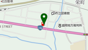 まるまつ宮古店の地図画像