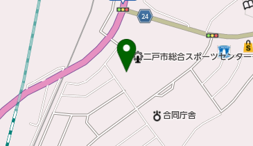 二戸市勤労者総合福祉センターの地図画像