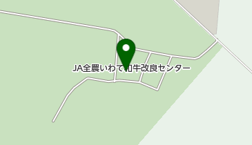 全農いわて和牛改良センターの地図画像