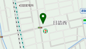 けやき並木動物病院の地図画像