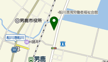 もてぎモータース船川店の地図画像