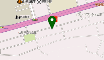 山形県私学会館の地図画像