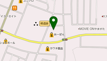 うさちゃんクリーニング おーばん嶋店の地図画像