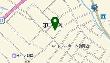 よこやま皮膚科医院の地図画像