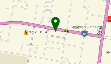 プラージュ理容会津若松年貢店の地図画像