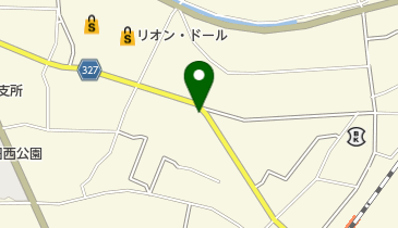 まりも理容の地図画像