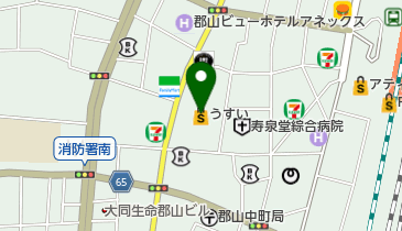 コーチ郡山うすいの地図画像