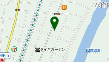 スーパーフィッシング郡山の地図画像