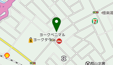 森の丘動物病院の地図画像