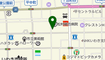 松村健診センターの地図画像