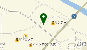 コスモ自動車の地図画像