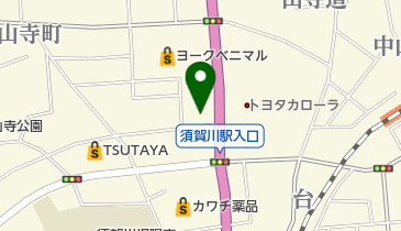 弐萬圓堂須賀川店の地図画像