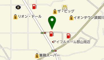 まるまつ須賀川店の地図画像