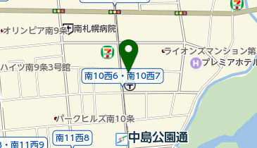 大正湯の地図画像