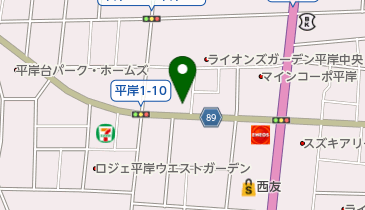 宗教法人幸福の科学札幌豊平支部の地図画像