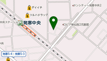 グループホーム喜望蓬の地図画像