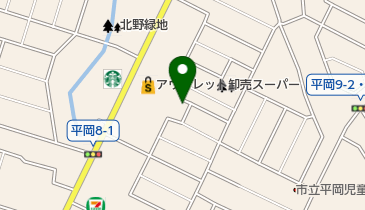 介護タクシー・サポートひらおかの地図画像