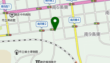 ぎょうざの宝永網走リズ店の地図画像