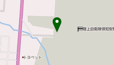 陸上自衛隊倶知安駐屯地の地図画像