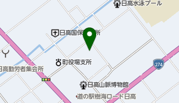 日高町連合自治会の地図画像