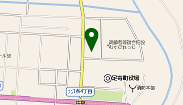 あしょろ地域共同作業所ふれあいホームの地図画像