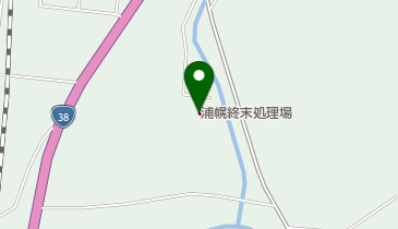 浦幌町役場 終末処理場の地図画像