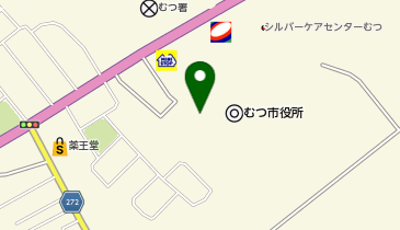 むつ市社会福祉協議会ヘルパーステーションの地図画像