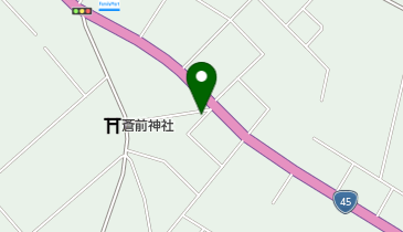 タマヤ食堂の地図画像