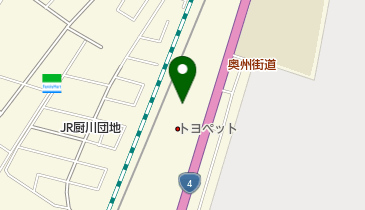 スウィートローズの地図画像